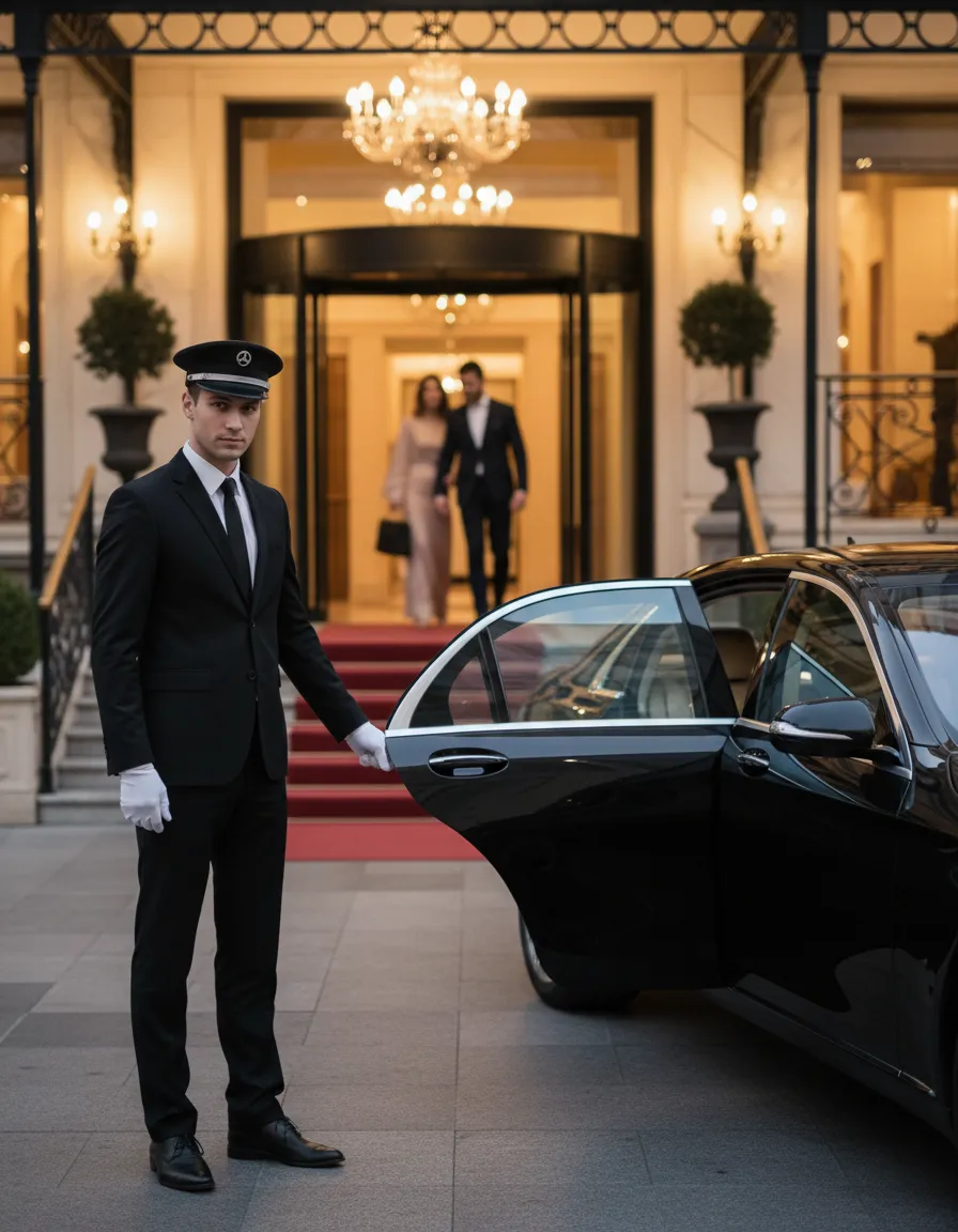 Professional chauffeur